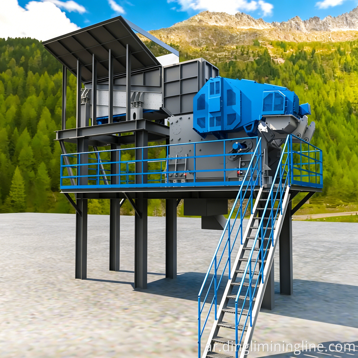 Jaw & Impact Crushing Plant